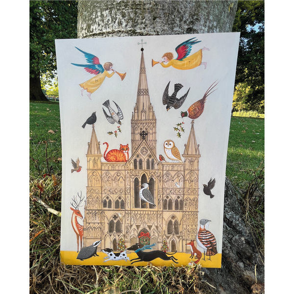 Bundle of 5 Salisbury Cathedral Advent Calendars