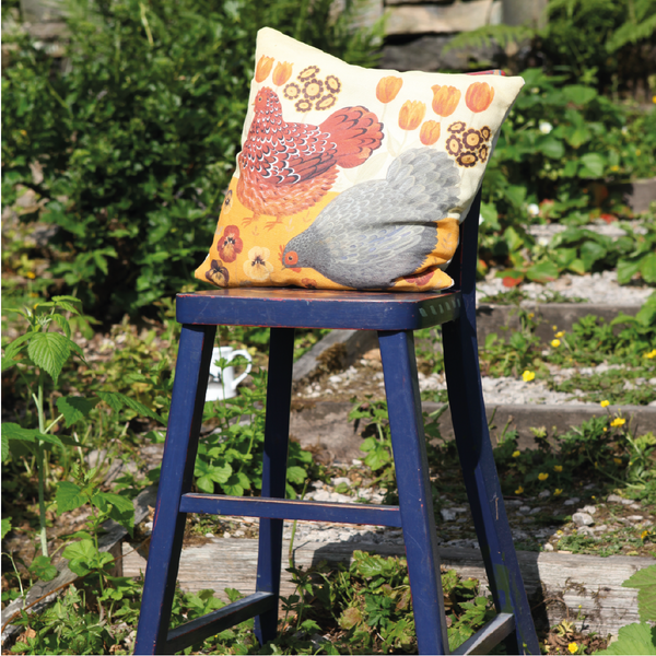 Tiptoe through the Tulips Cushion